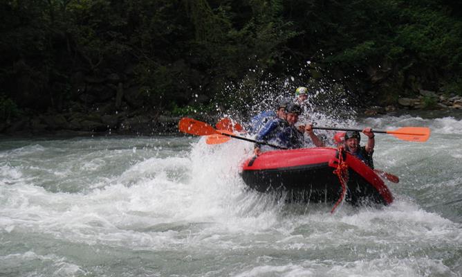 rafting